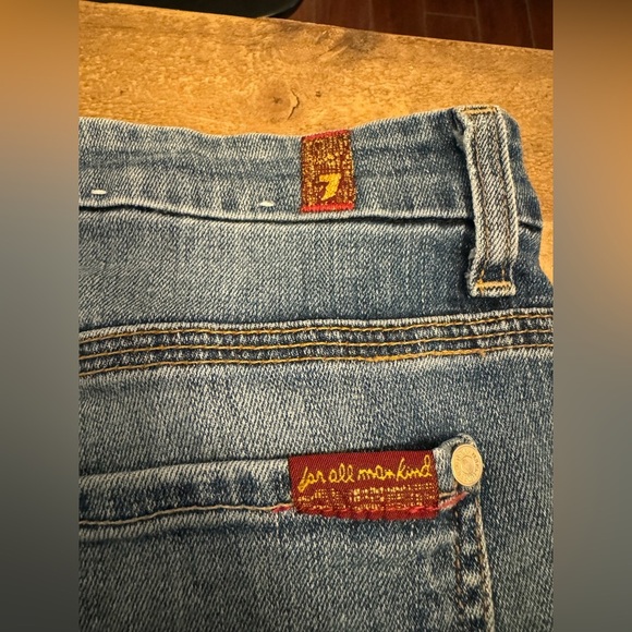 7FAM Vintage Straight Jeans Cropped High Waist - Picture 6 of 6